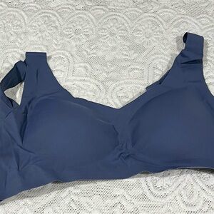 NARCISA Seamless Mastectomy Bra Blue Large 3X